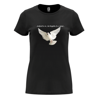 Tricou maneca scurta personalizat pentru femei Model 3